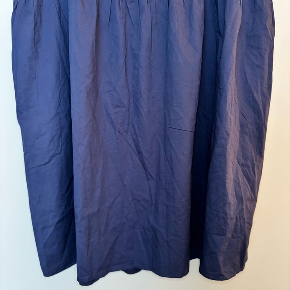 NWT Old Navy Women’s Dusty Navy Dropped-Waist Midi Skirt Size 3X - Picture 3 of 11